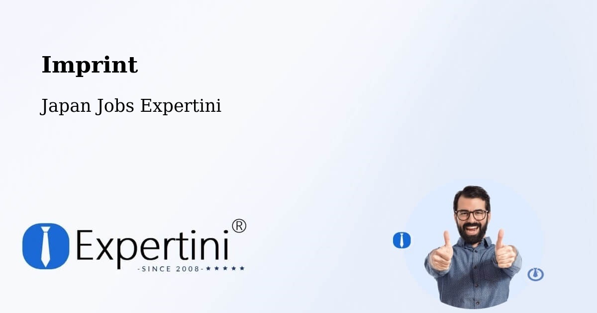 Imprint – Kani Shi - Japan Jobs Expertini