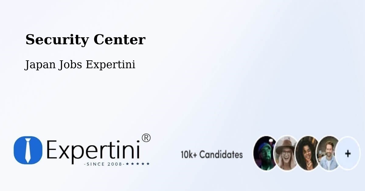 Security & Compliance – Kani Shi - Japan Jobs Expertini
